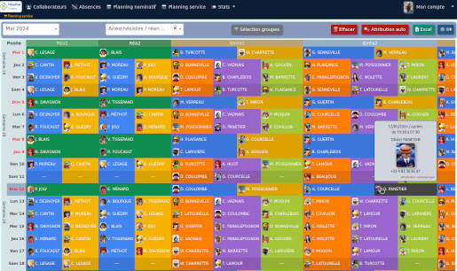 Le Fastidieux - Planning médical